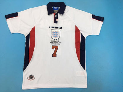 Camiseta Inglaterra 1998 (Home kit)