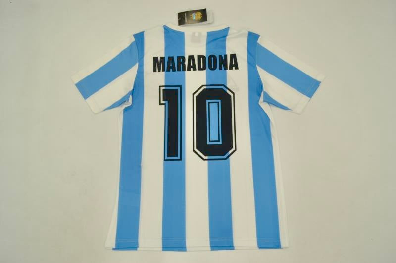 Camiseta Argentina 1986 (Mundial Maradona)