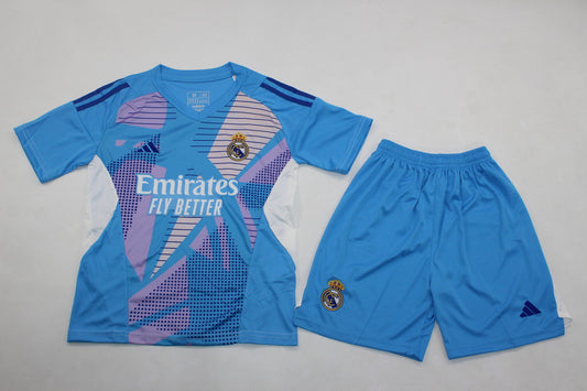 Kids Kit equipación portero Real Madrid 24-25