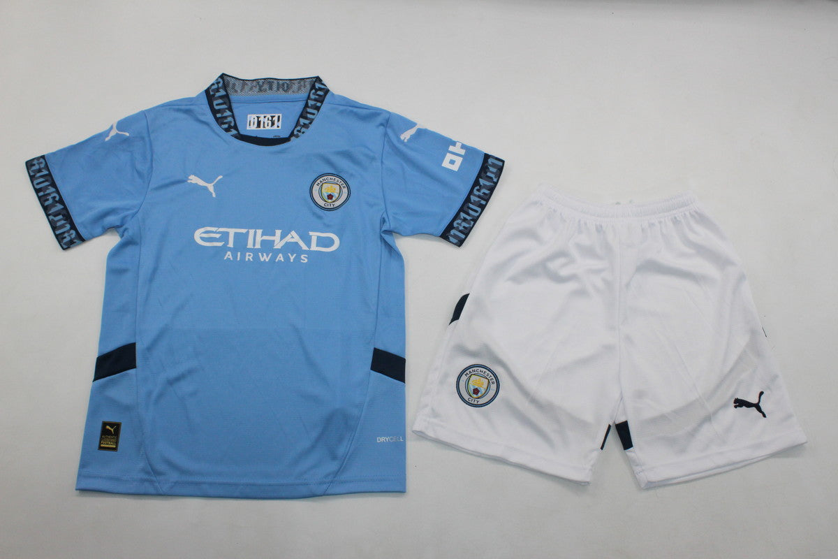 Kids Kit Primera equipación Manchester City 24-25