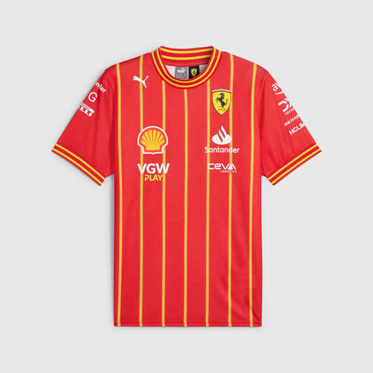 Camiseta Fórmula 1 Ferrari Roja